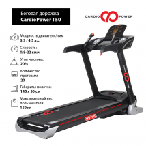 Беговая дорожка CardioPower T50