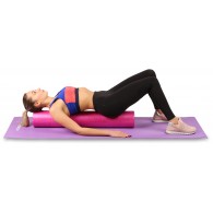 Ролик массажный для йоги INDIGO Foam roll IN045 30*15 см Синий